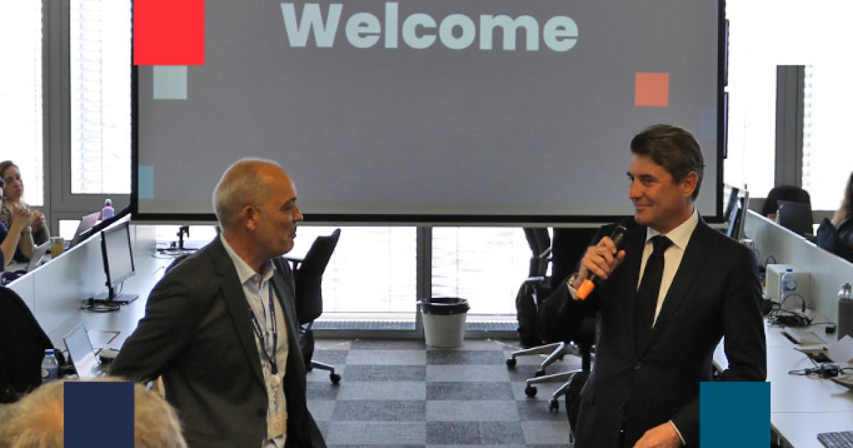 Jacques Pommeraud visits offices in Lisbon April 18th